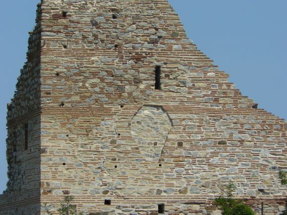 Byzantine castle wall