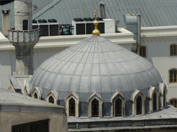 Mosque roof tiles