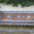 Bank with tiles
