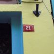 Street number house plate