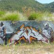 Graffiti on wall