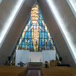 Arctic church interior, Tromso