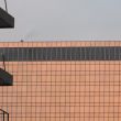 Glass facade