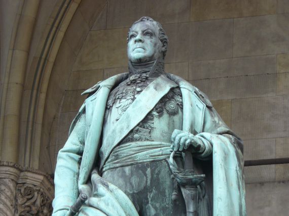 Bronze statue