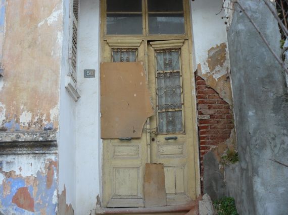 Wooden door