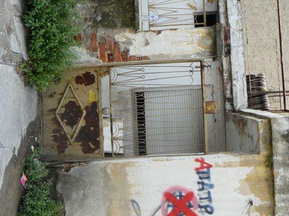 Iron door