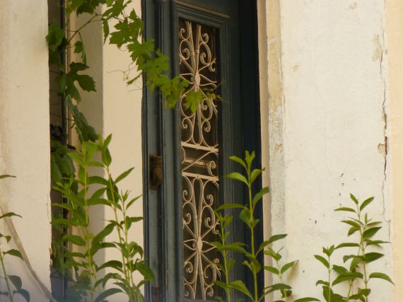 Traditional wooden door