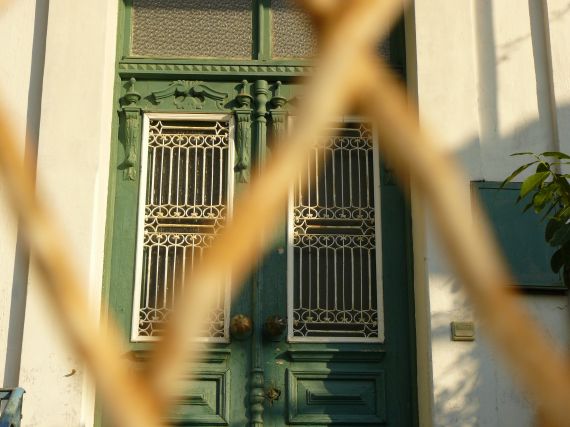 Traditional wooden door