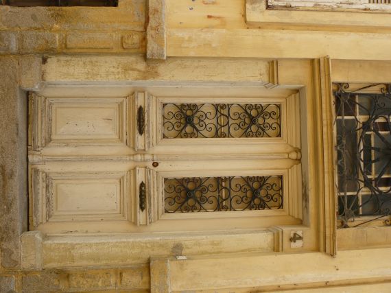 Traditional wooden door