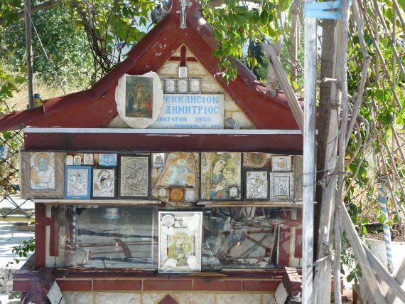 Hand-made shrine