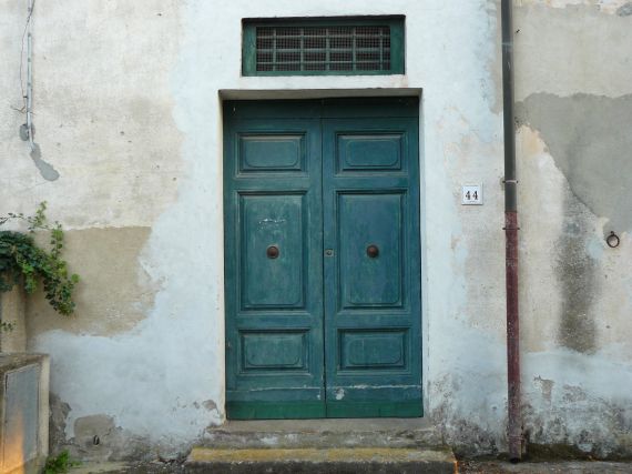 Traditional wooden door