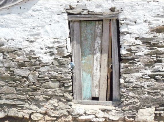 Traditional wooden door