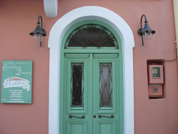 Traditional wooden door