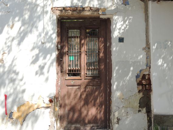 Traditional wooden door